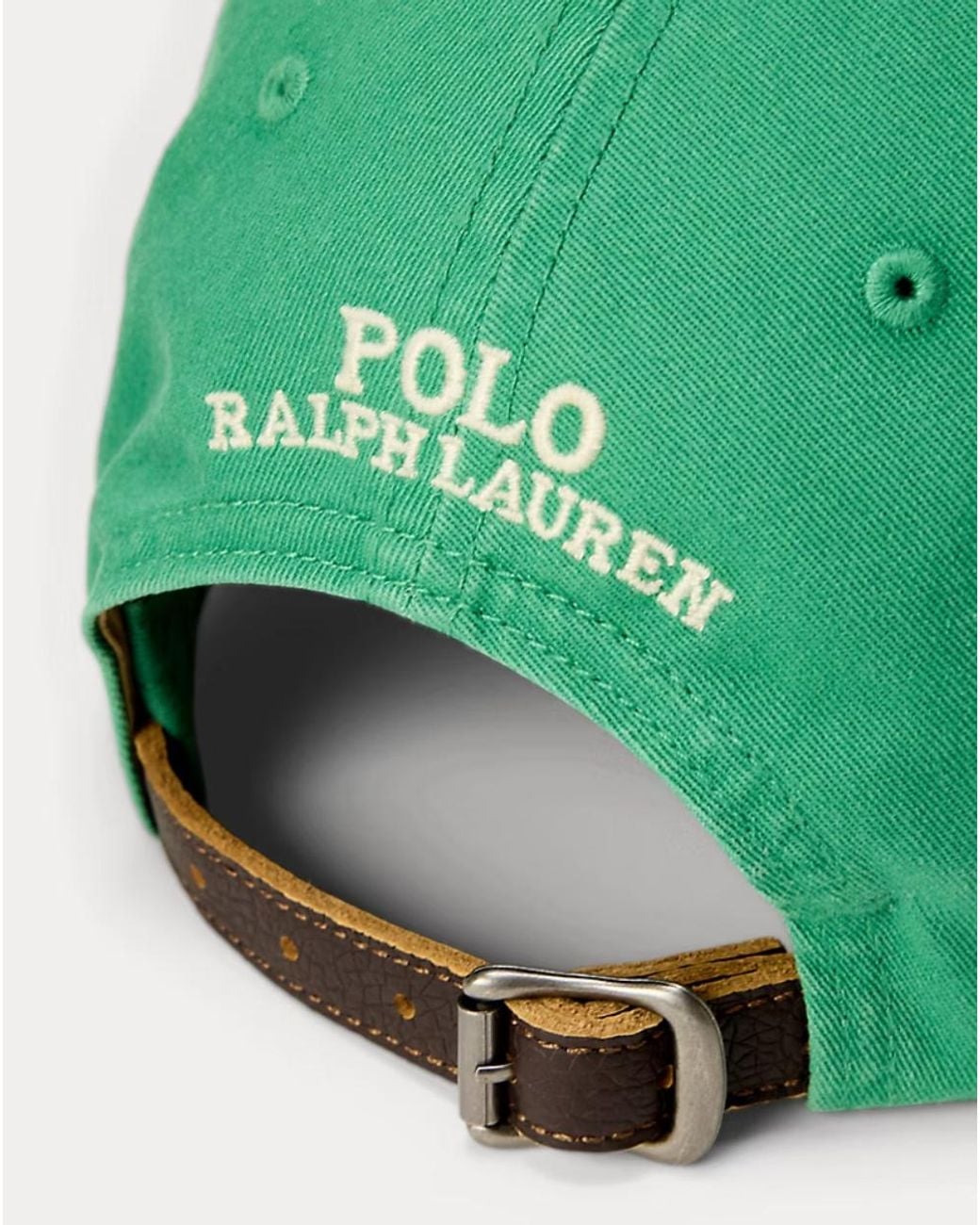 Polo Ralph Lauren Green Polo Bear Baseball Cap for men