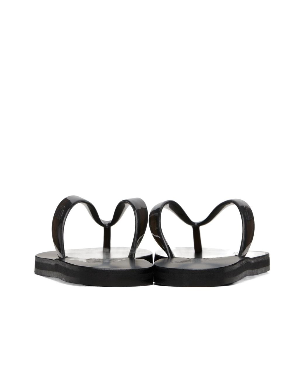 Ancient Greek Sandals Brown Saionara Jelly Flip-Flops