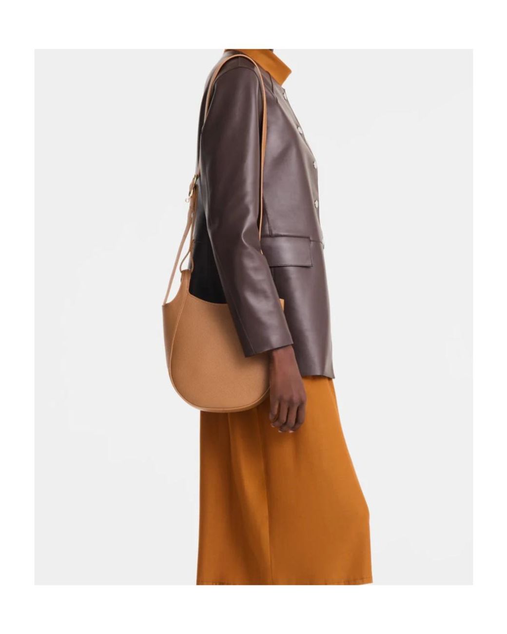 Longchamp Brown Le Foulonne S Crossbody Bag