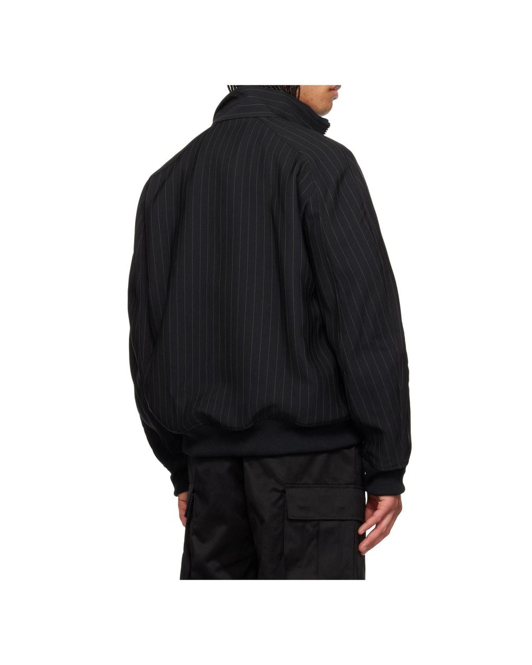 Sacai Black Wool Blend Jacket for men