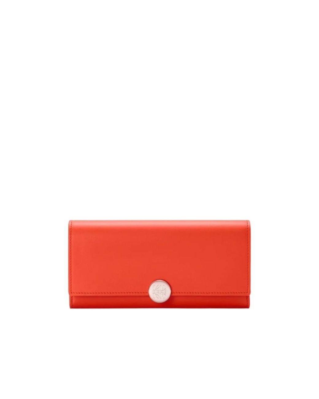Loewe Red Pebble Continental Wallet