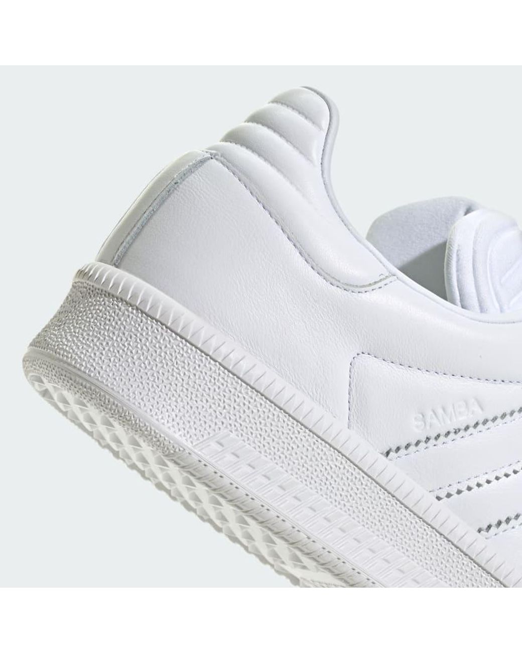 Adidas Originals White Samba Xlg Shoes for men