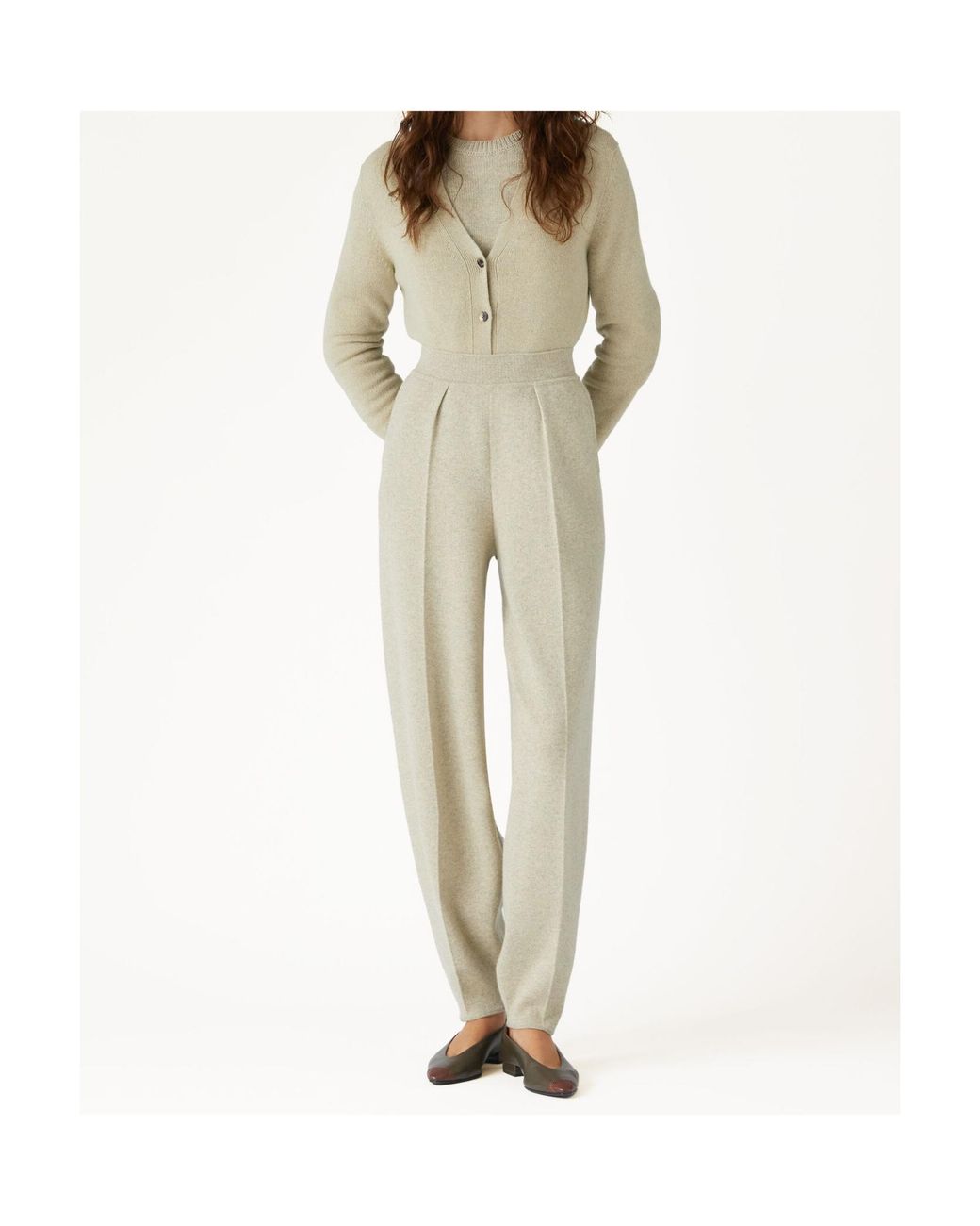 Loro Piana Natural Long-Sleeved Sweater