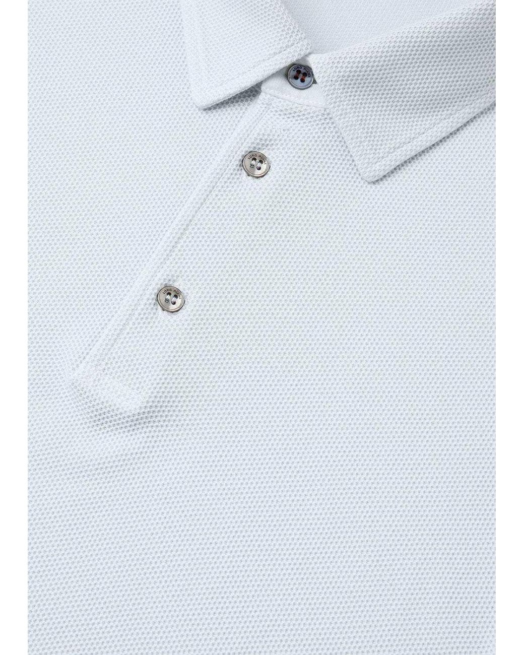 Loro Piana Blue Polo Shirt for men
