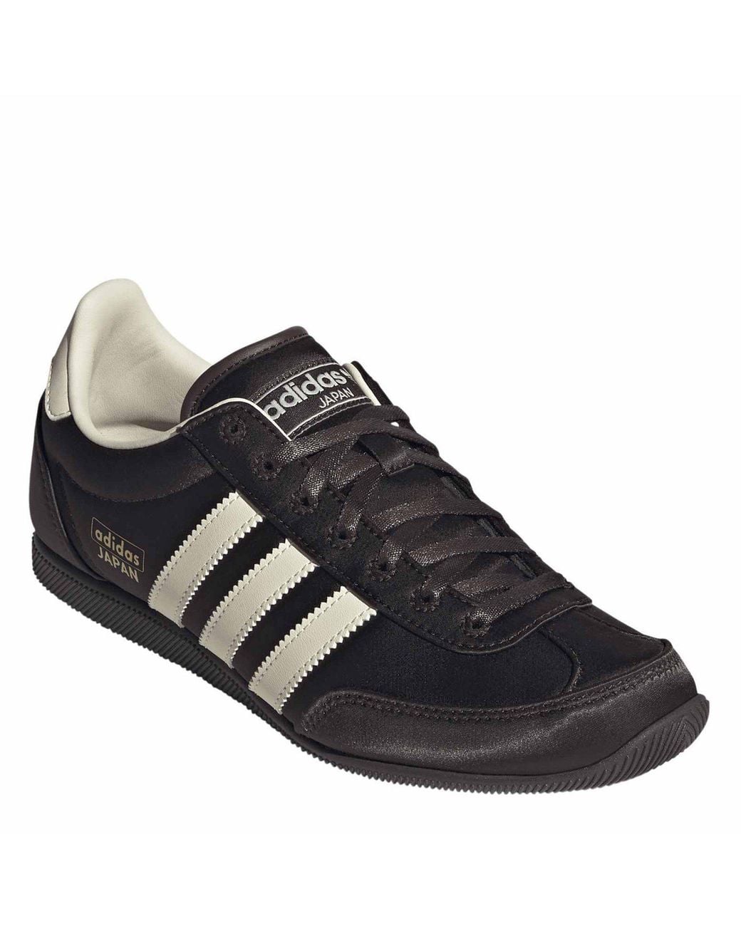 Adidas Originals Black Leather Low-Top Sneaker
