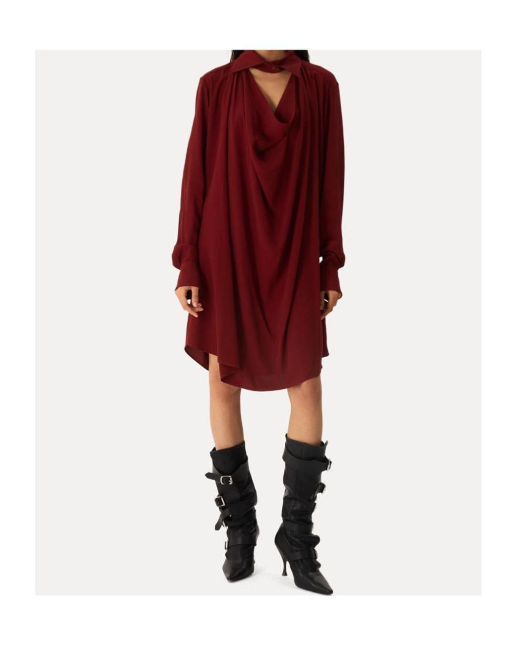 Vivienne Westwood Red Square Dress