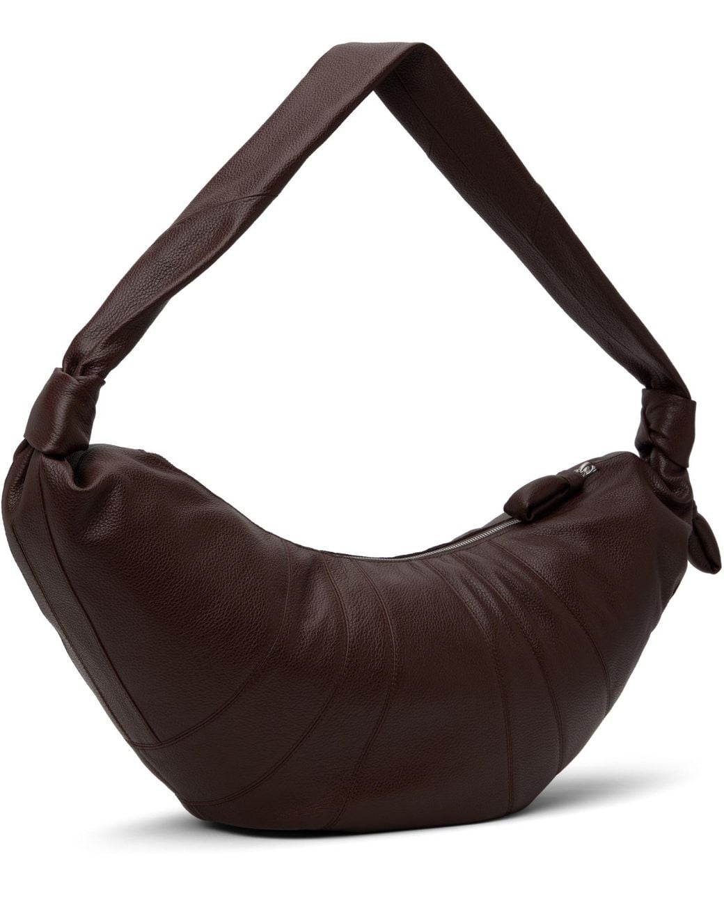 Lemaire Brown Large Croissant Bag for men