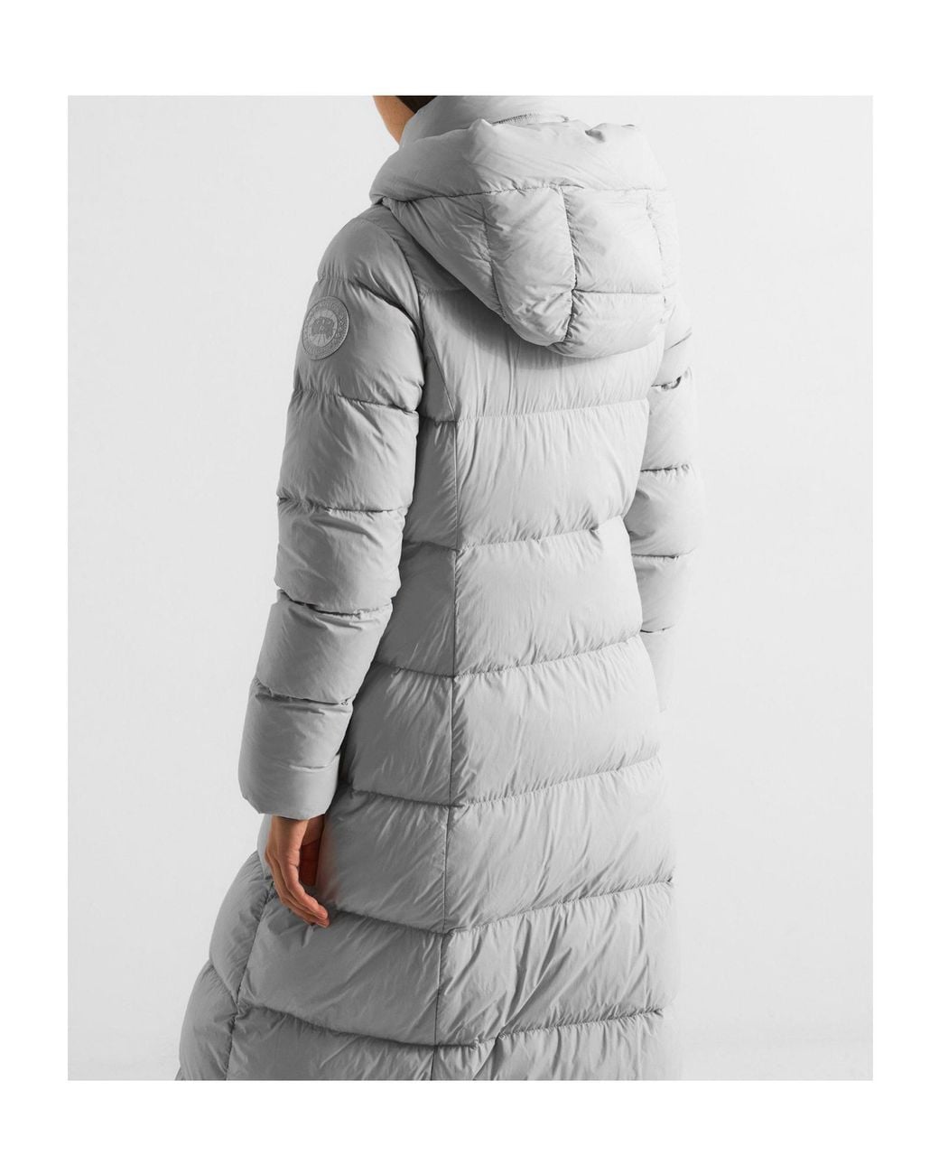 Canada Goose Gray Down Long Puffer Jacket