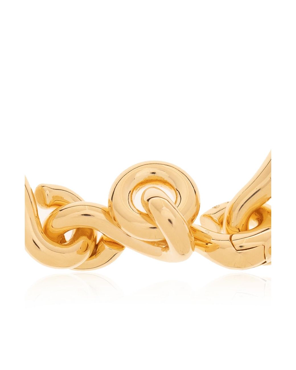 Bottega Veneta Metallic Knot Bracelet