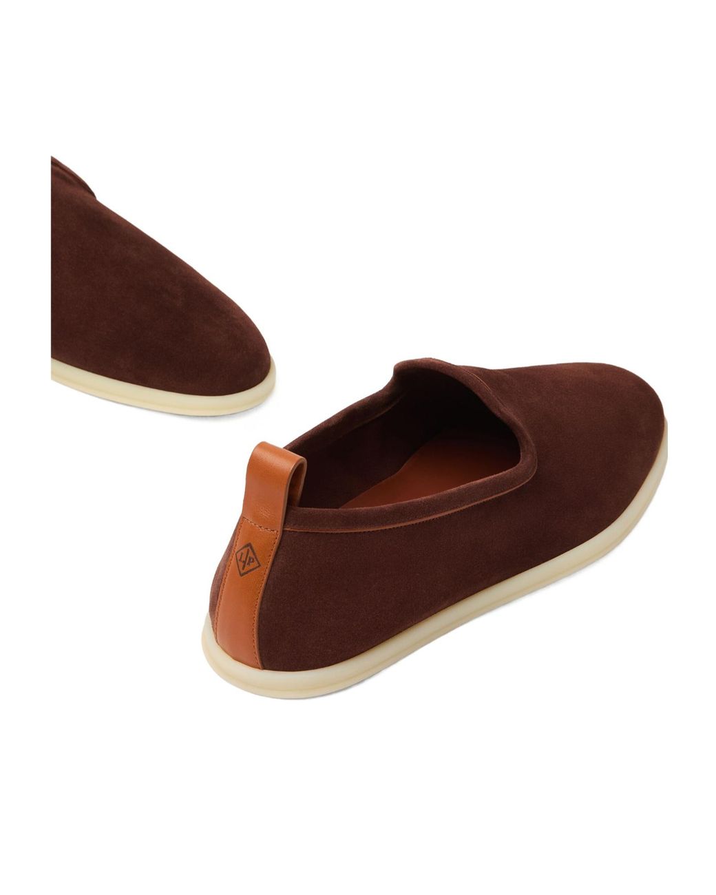 Loro Piana Brown Venice Walk Loafers for men