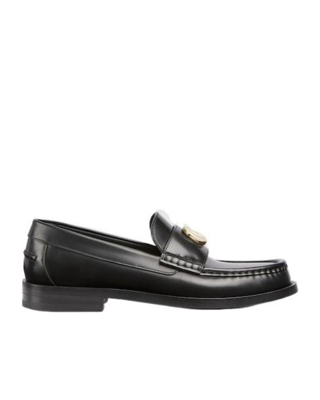 Gucci Black Double G Loafers