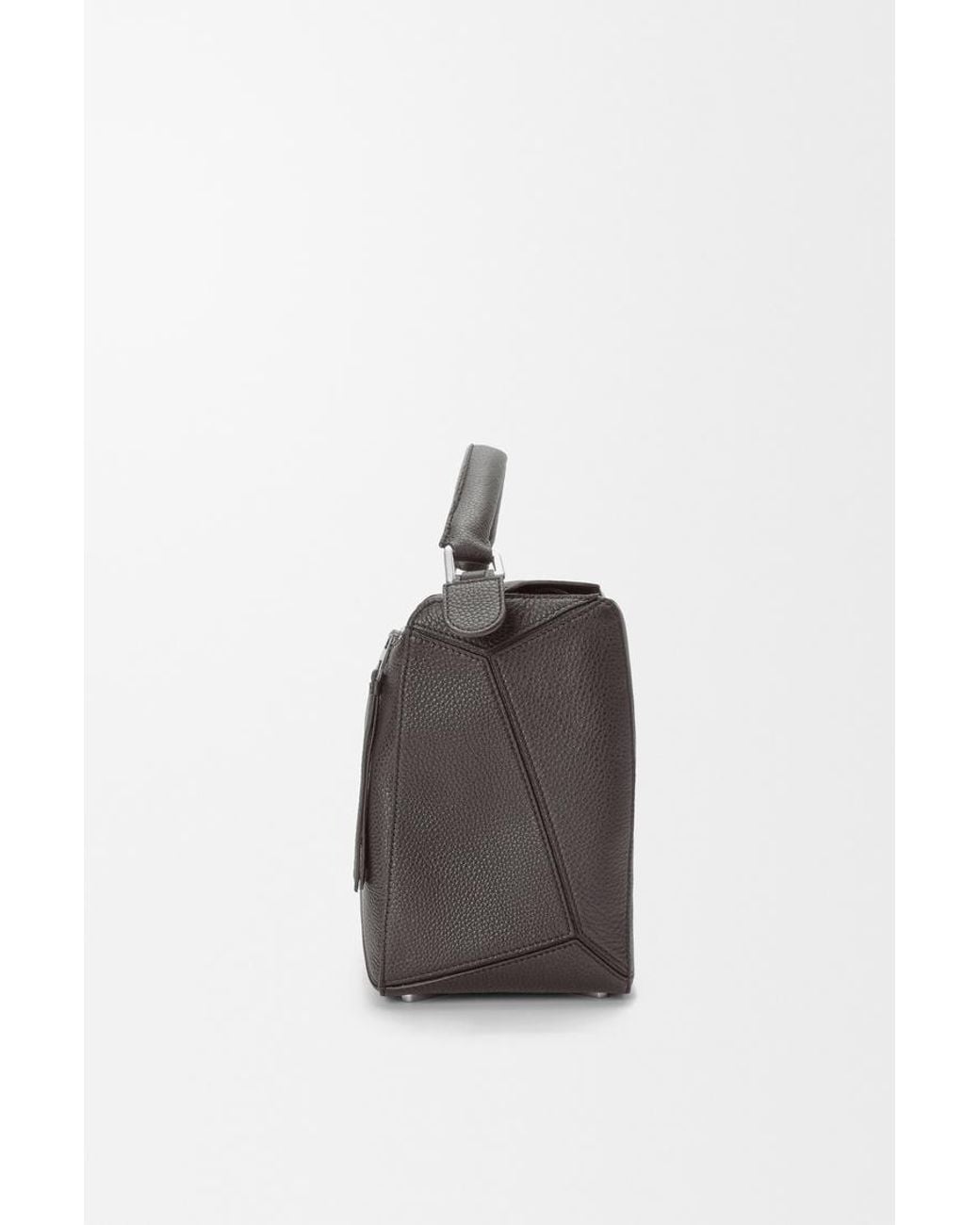 Loewe Gray Large Puzzle Bag for men