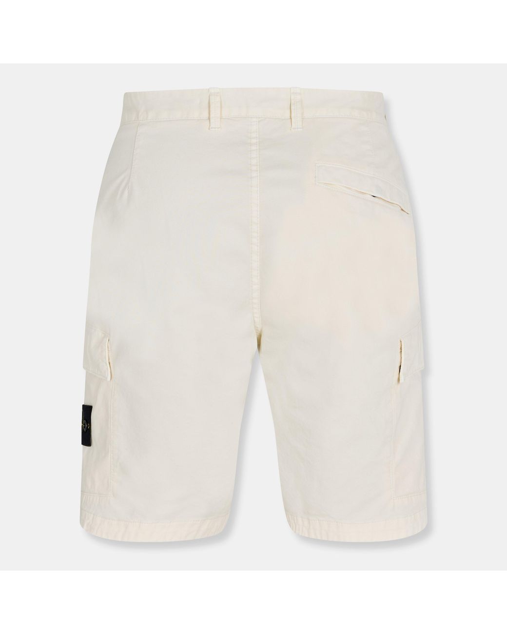 Stone Island Natural Pockets Cargo Shorts for men