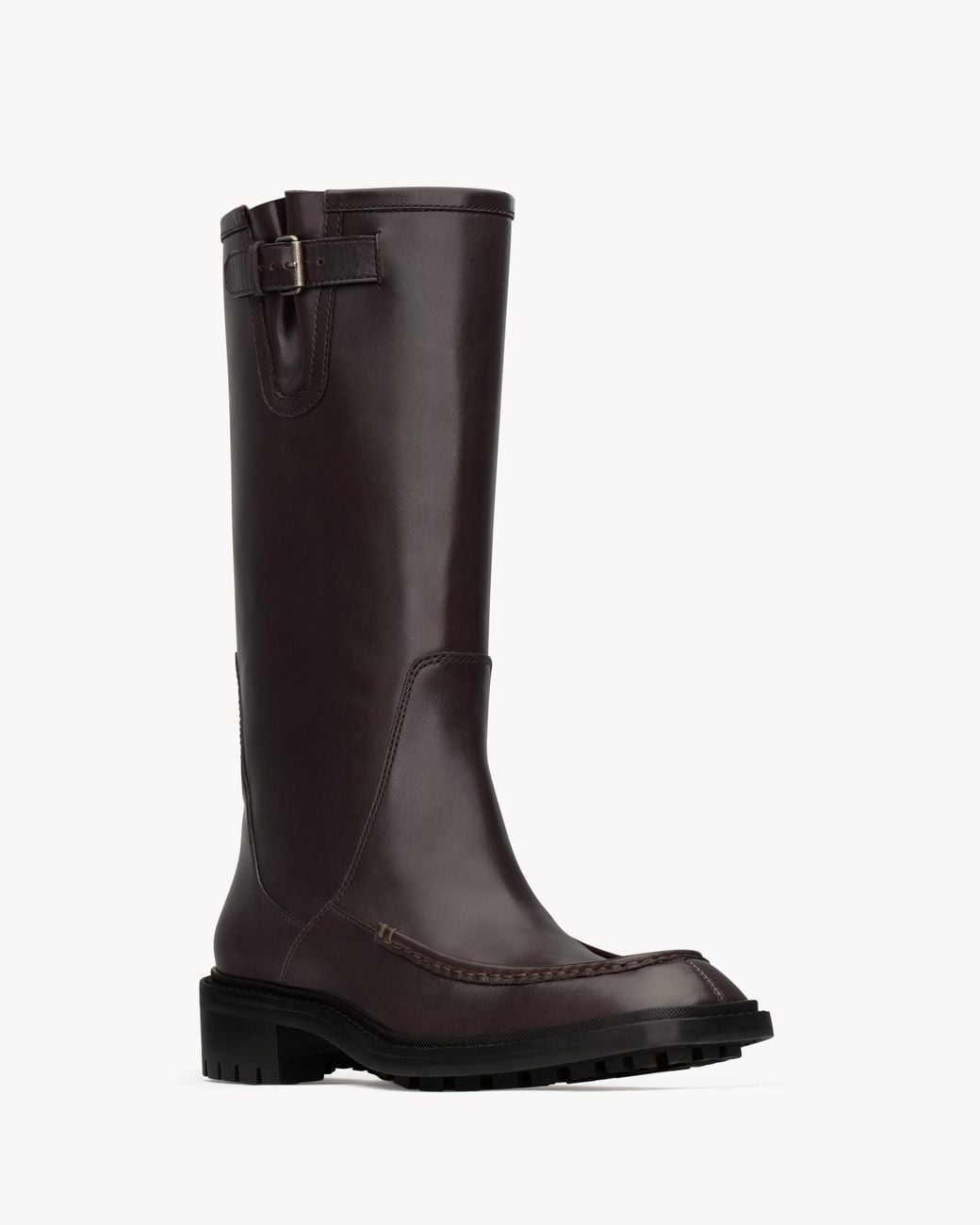 St. Joe Boot Saint Laurent Joe Buckle Boots in Brown for Men | Lyst
