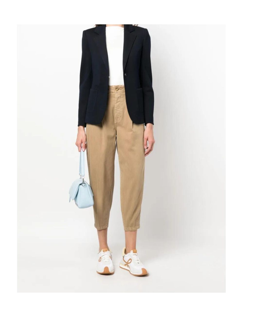 Seventy Black Single-Breasted Stretch Blazer