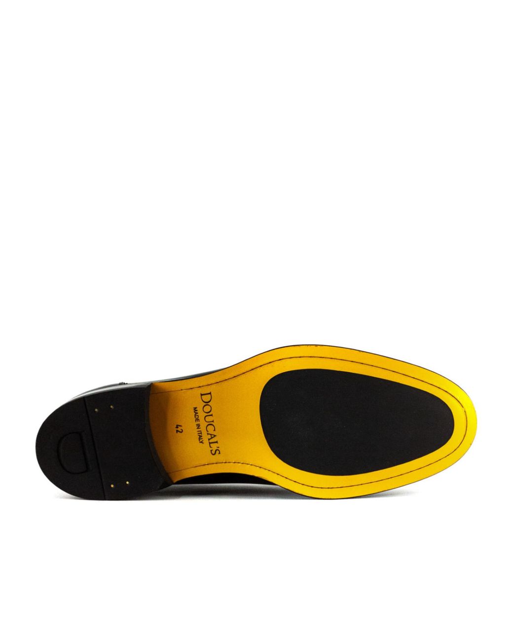 Doucal's Black Penny Loafers for men