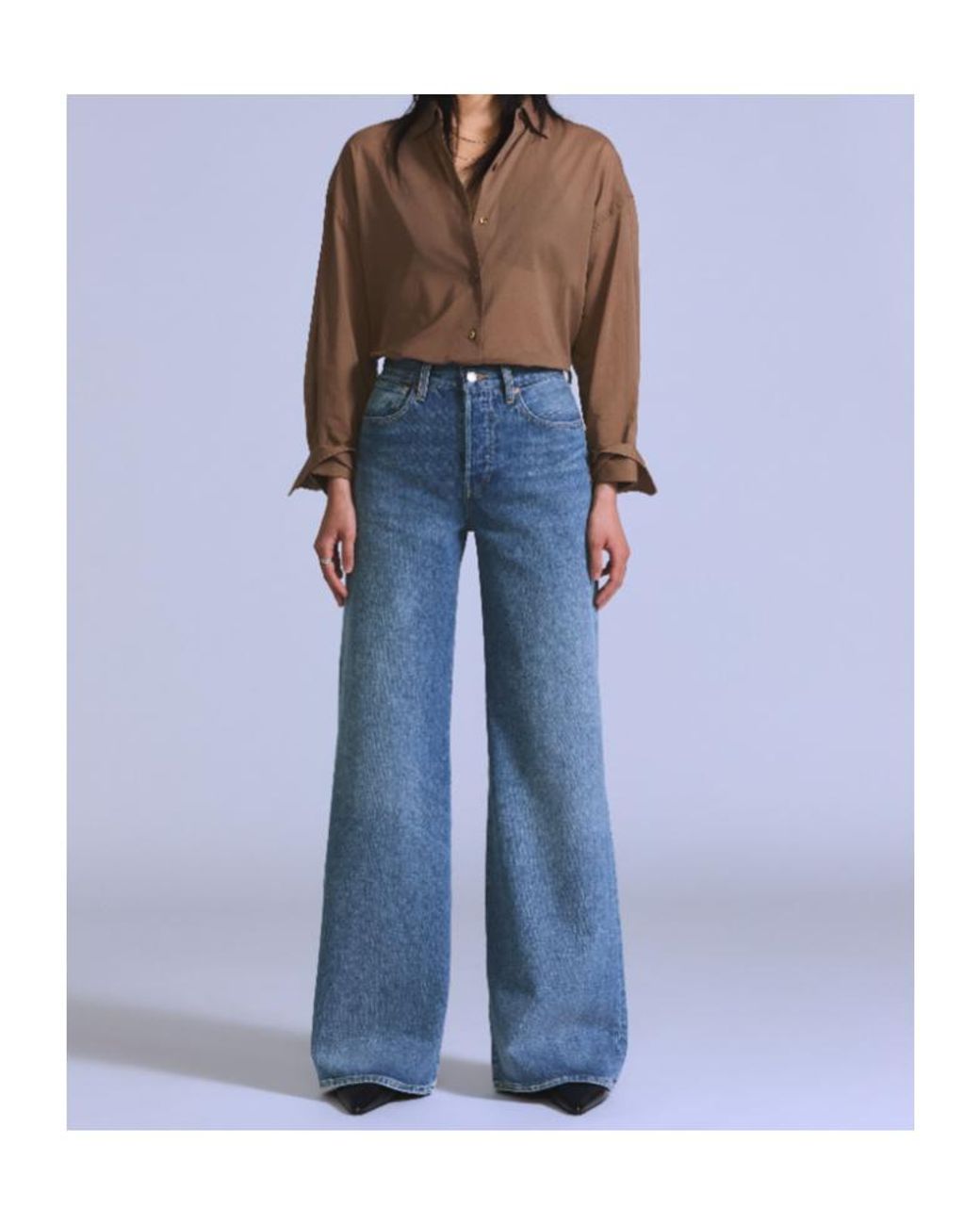 Levi's Blue '70S Flare Jeans