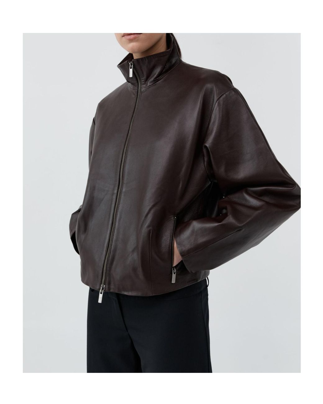 St. Agni Brown Long-Sleeve Jacket