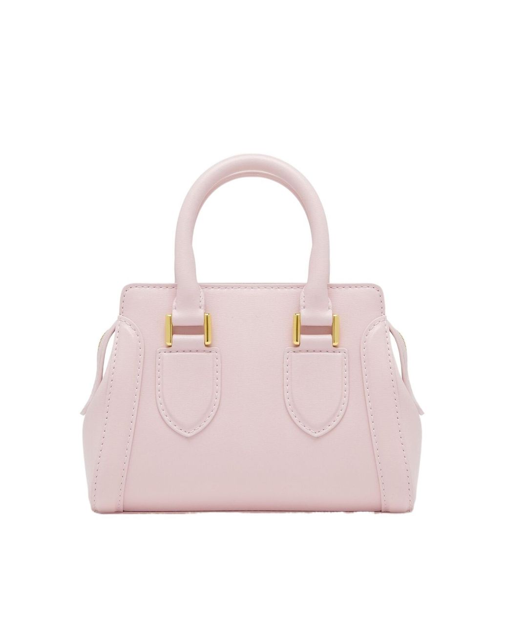 McQueen Pink Birdee Mini Tote Bag