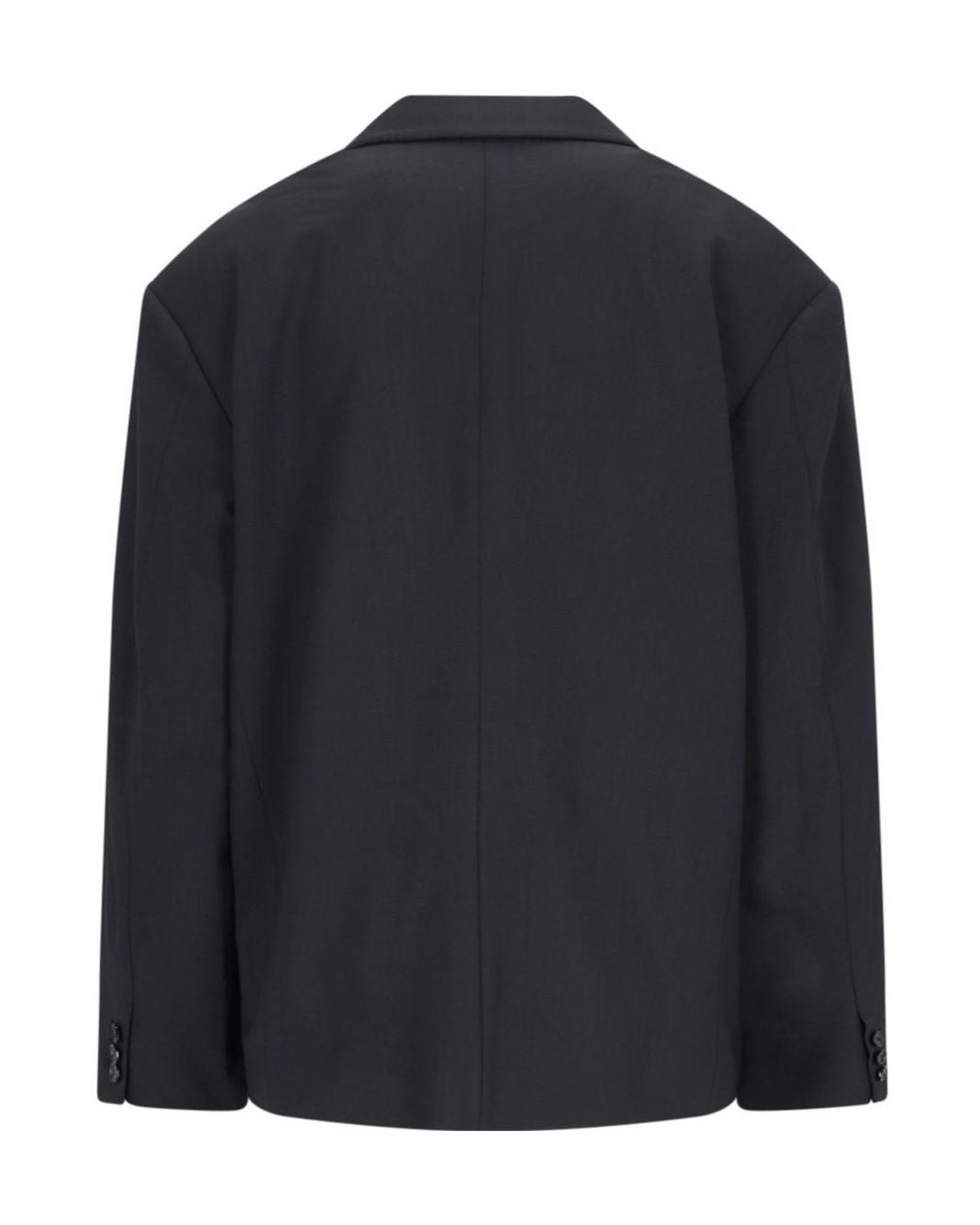 Isabel Marant Black Double-Breasted Tailored Blazer