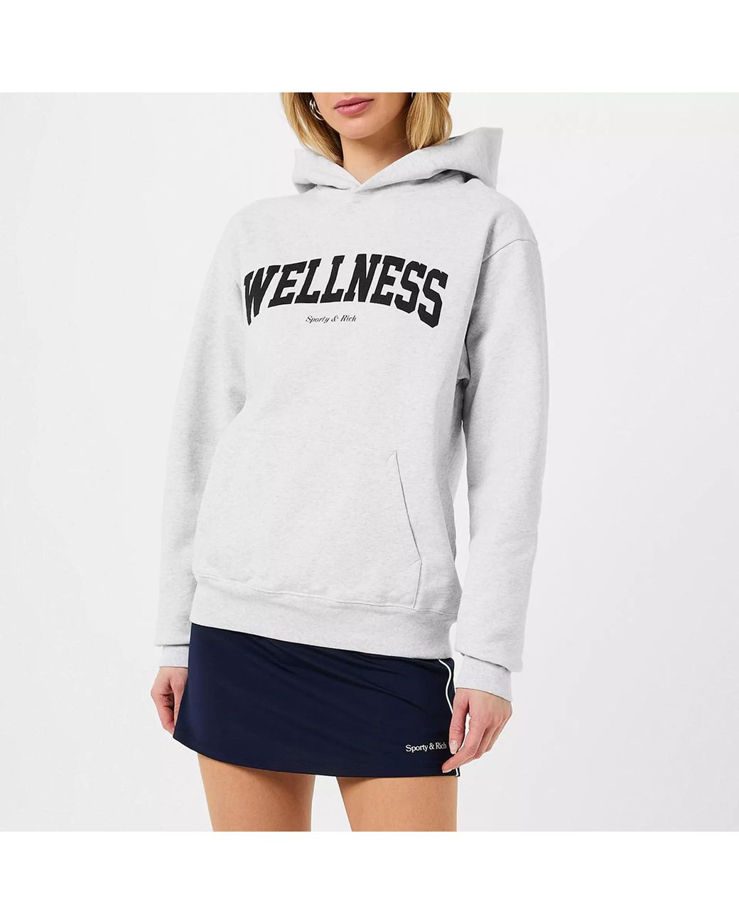 Sporty & Rich White Wellness Hoodie