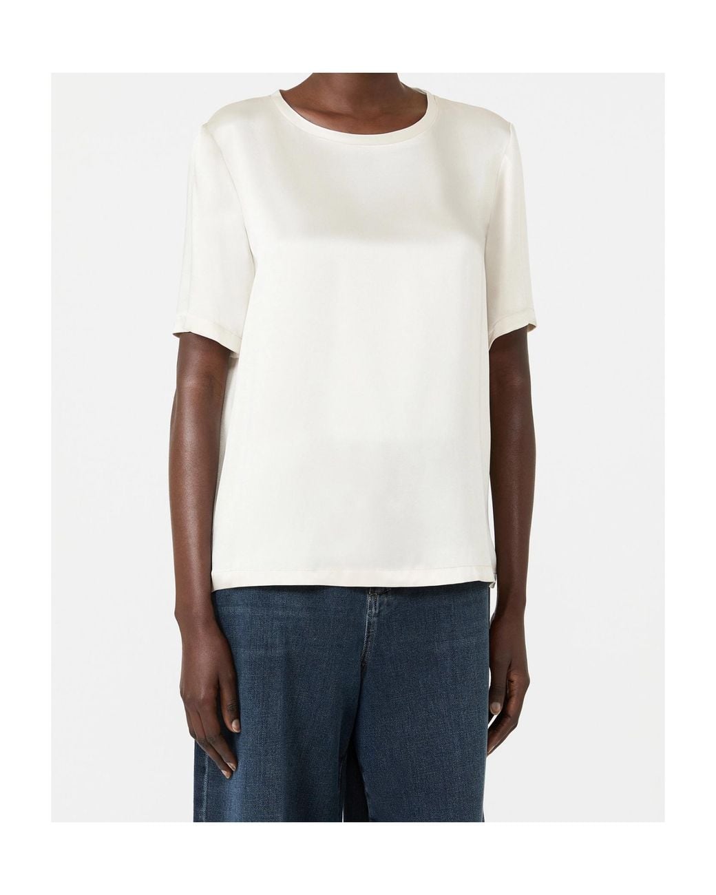 Max Mara White Short-Sleeved T-Shirt