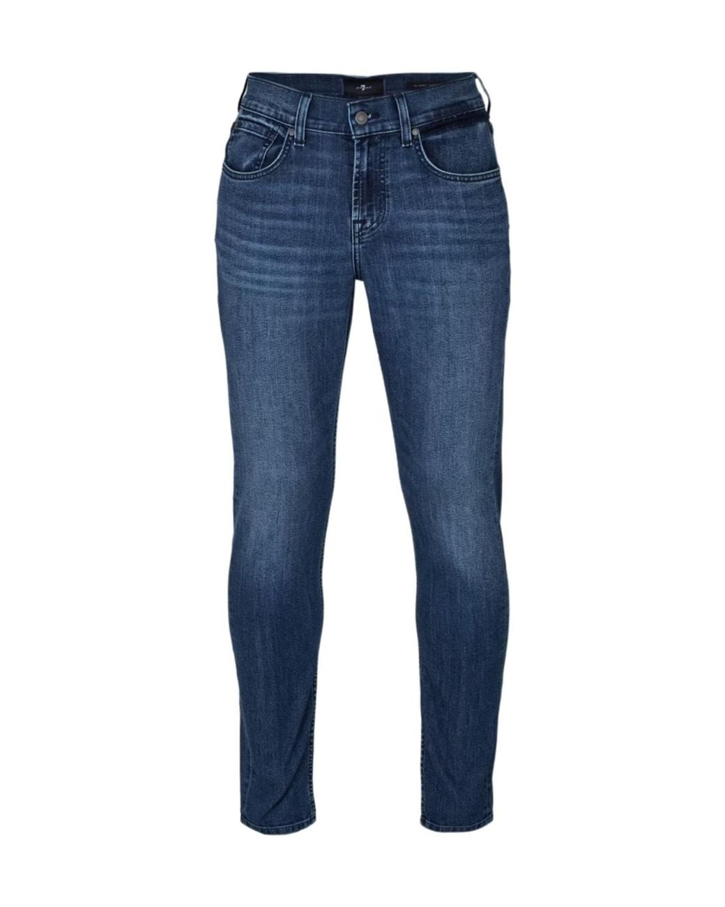 7 For All Mankind Blue 7Fam Slimmy Tapered Sn62 for men