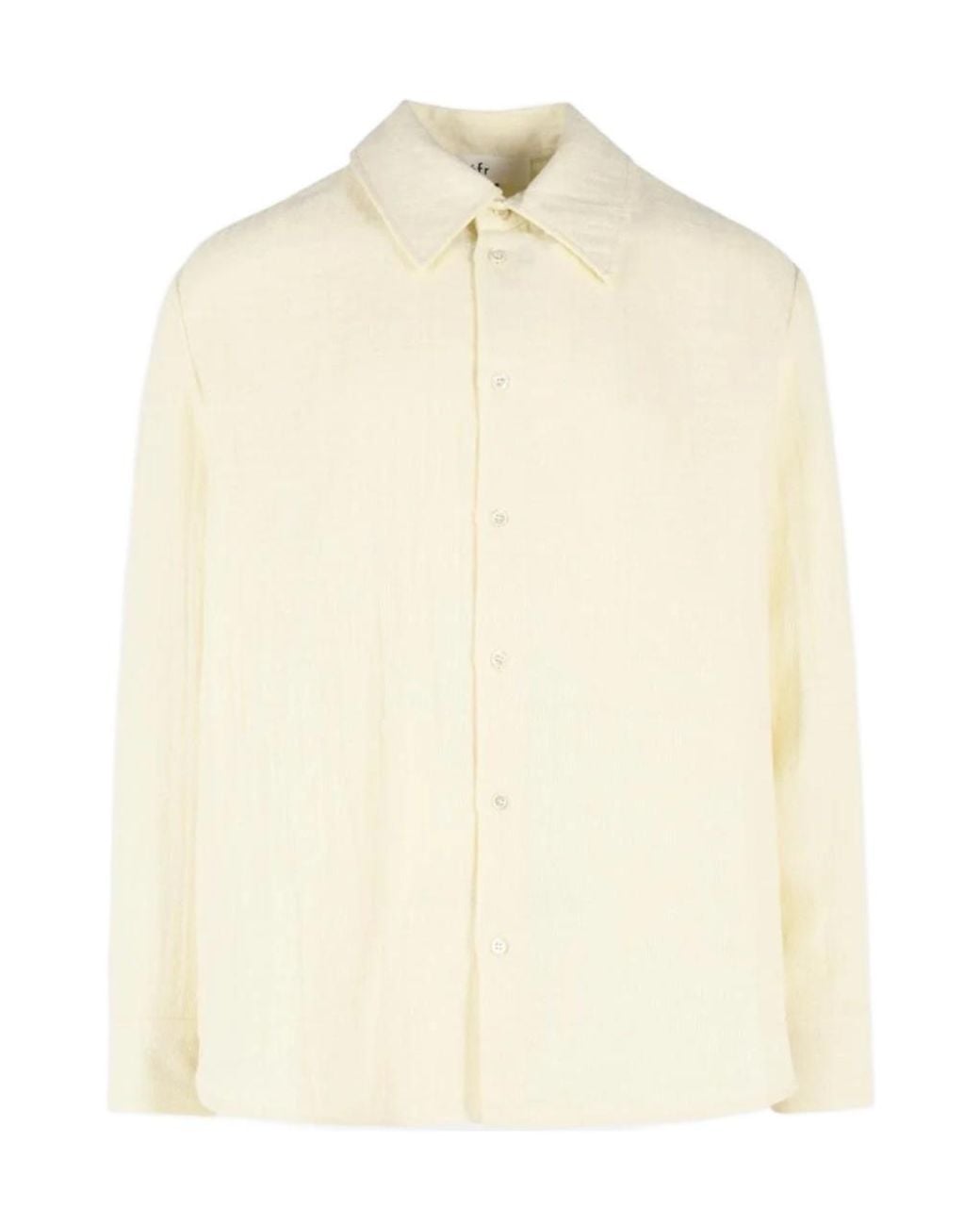 Séfr Natural Wes Wide-Collar Shirt for men
