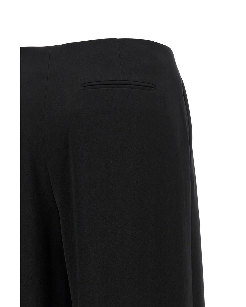 The Row Black Wide-Leg Pants
