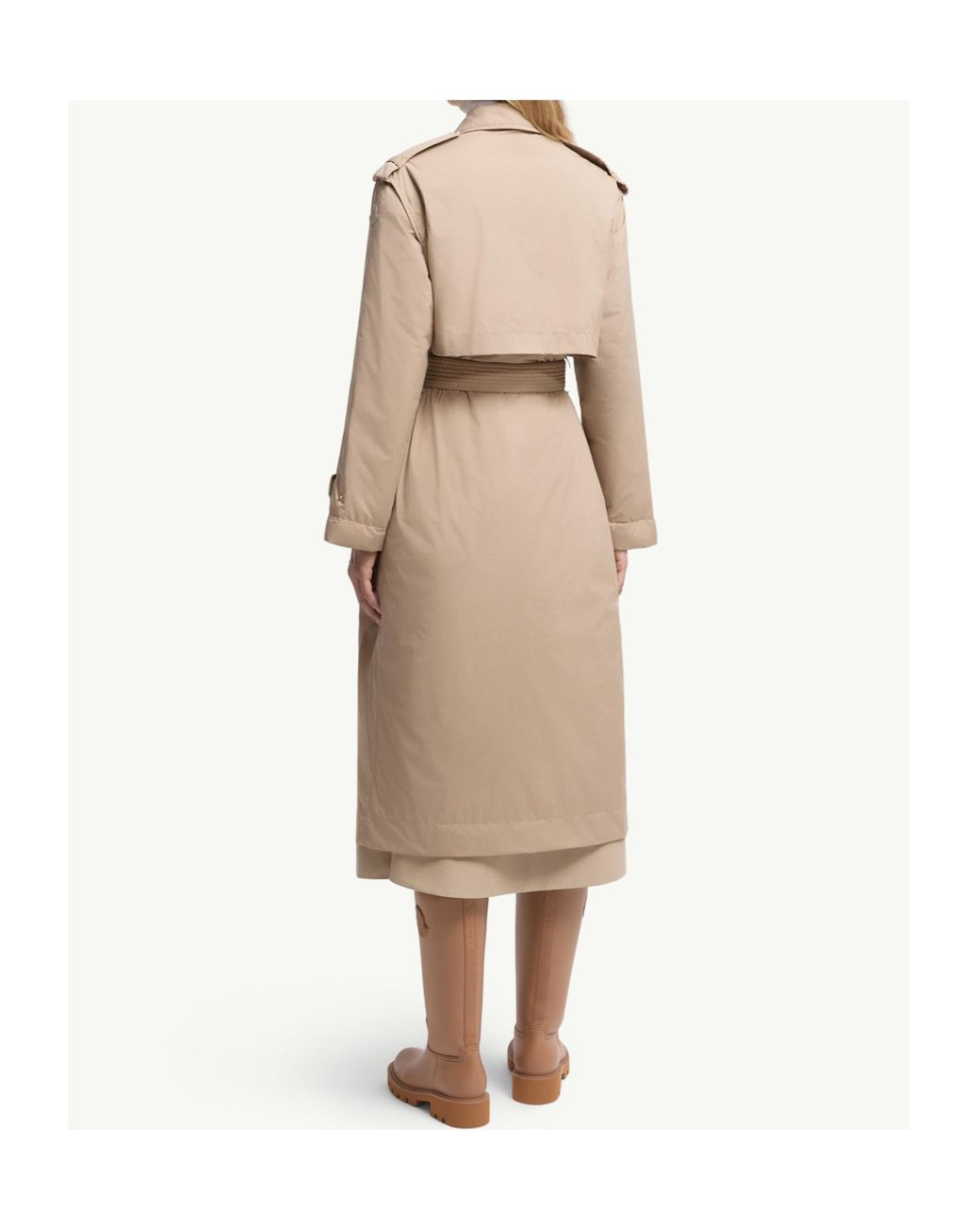 Moncler Natural Yevre Down Trench