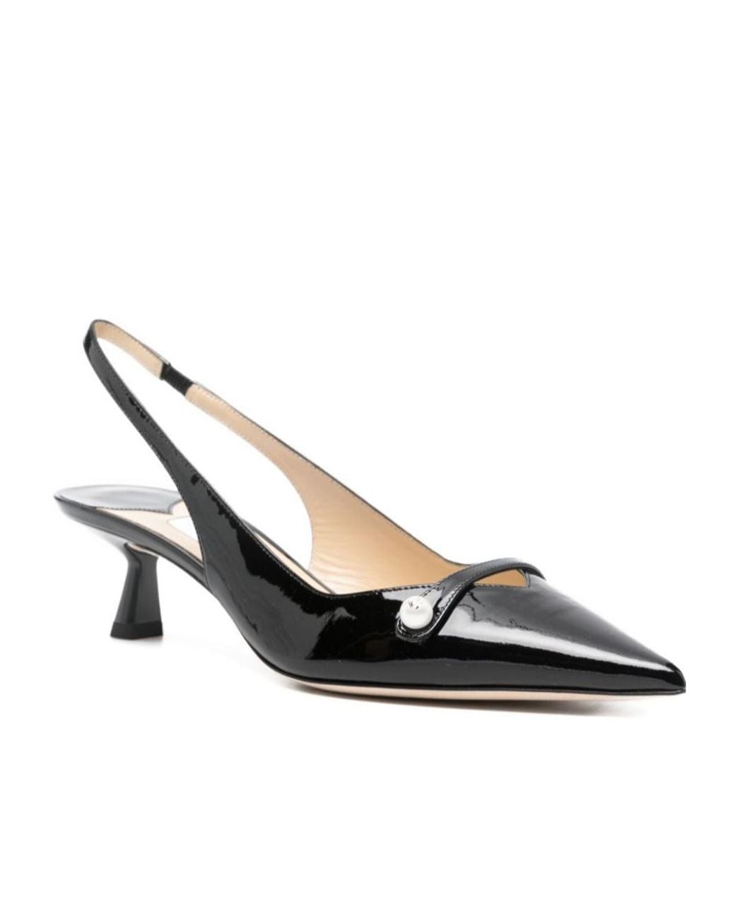 Jimmy Choo Black Amita 45 Pumps