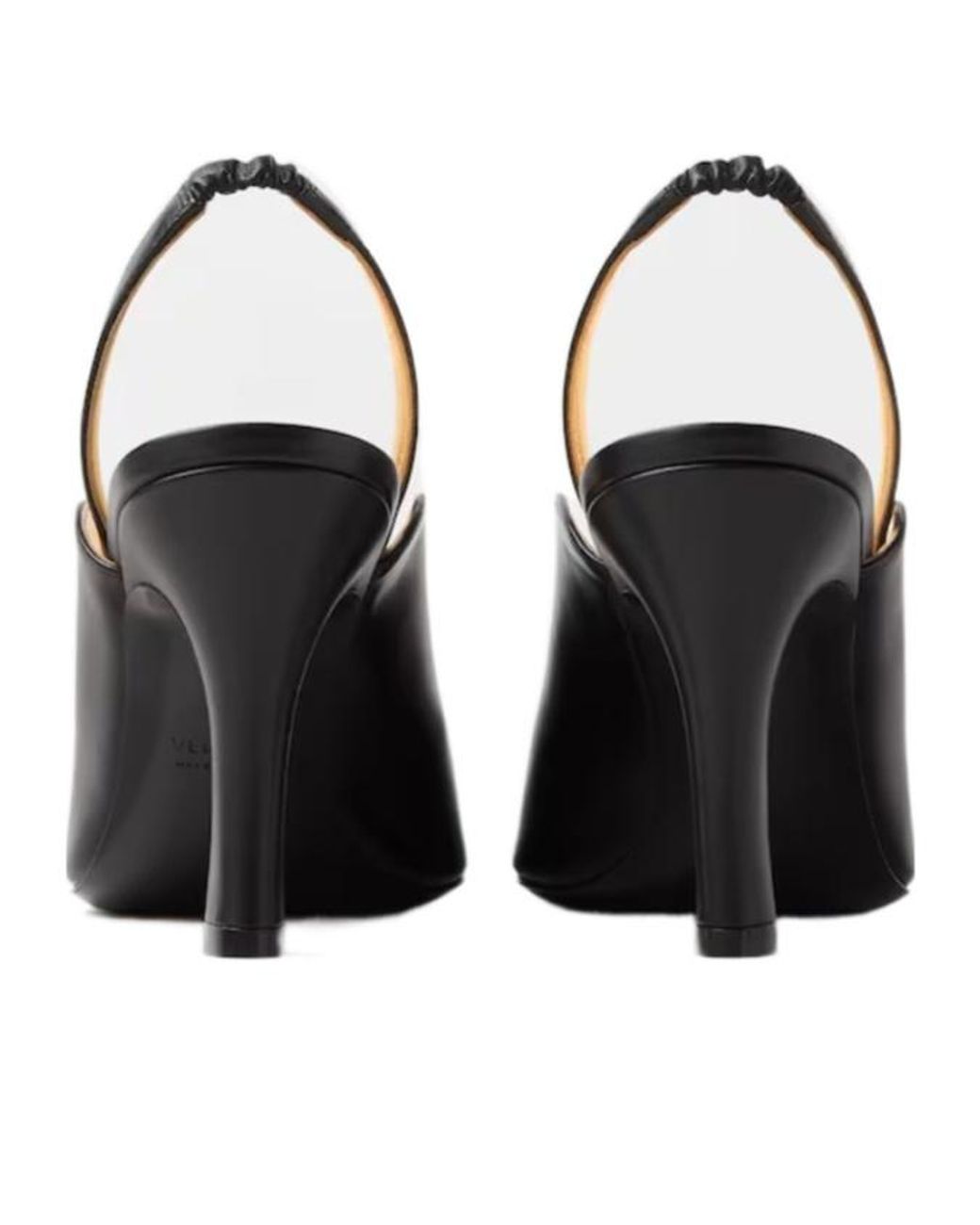 Versace Black Marisa Slingback Pumps