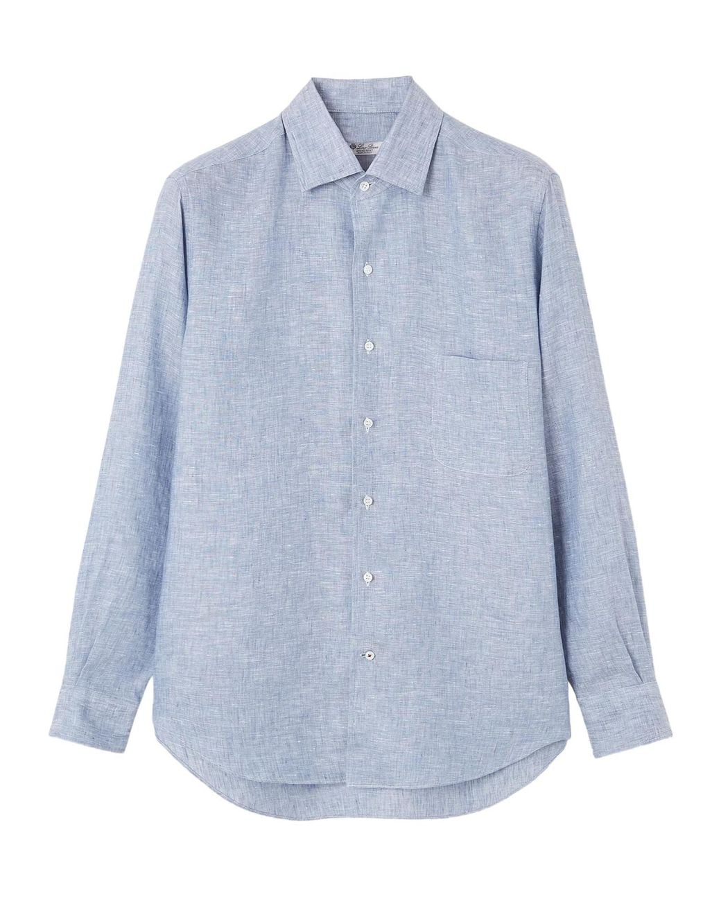 Loro Piana Blue André Shirt for men