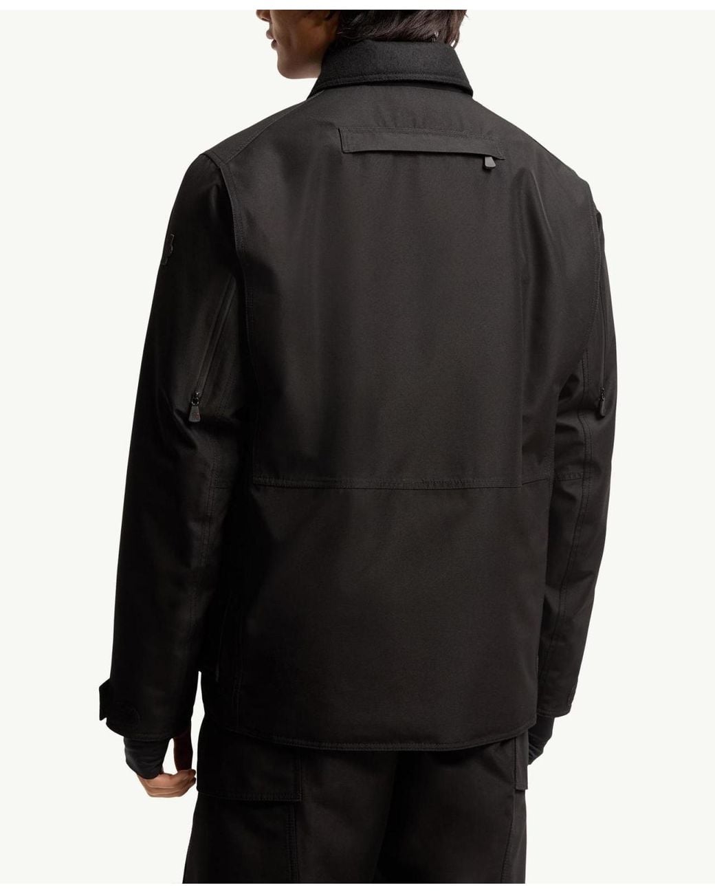 Moncler Black Andes Hooded Insulated Ski Jacket for men