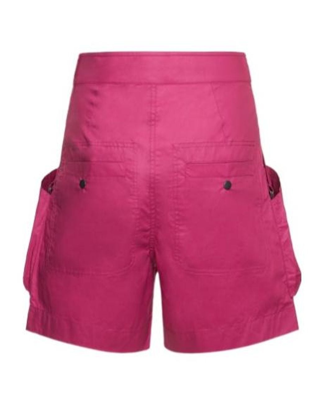 Isabel Marant Red Cotton Shorts
