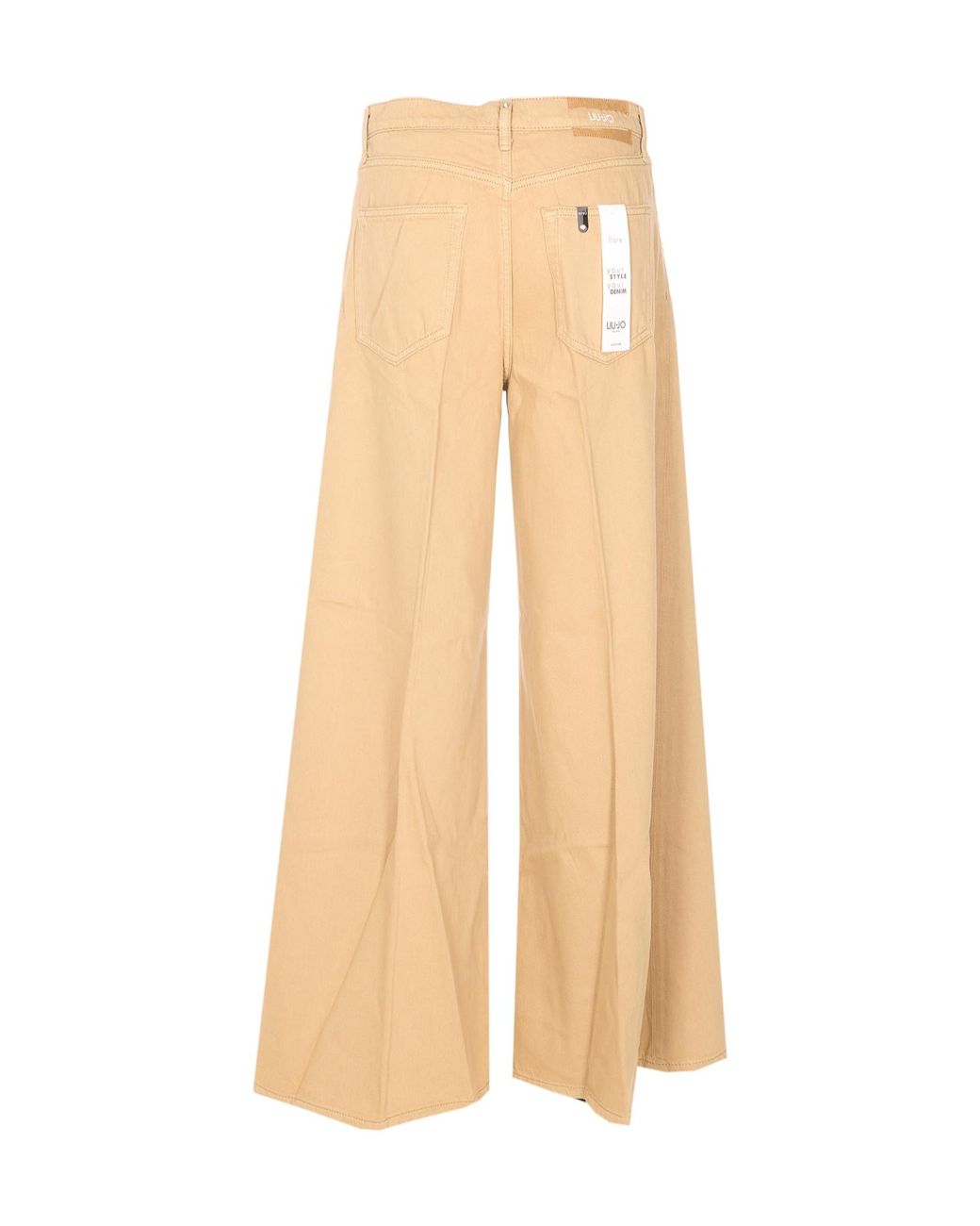 Liu Jo Natural Wide Leg Trousers