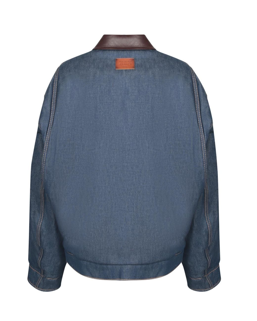 Acne Blue Insulated Denim Jacket for men