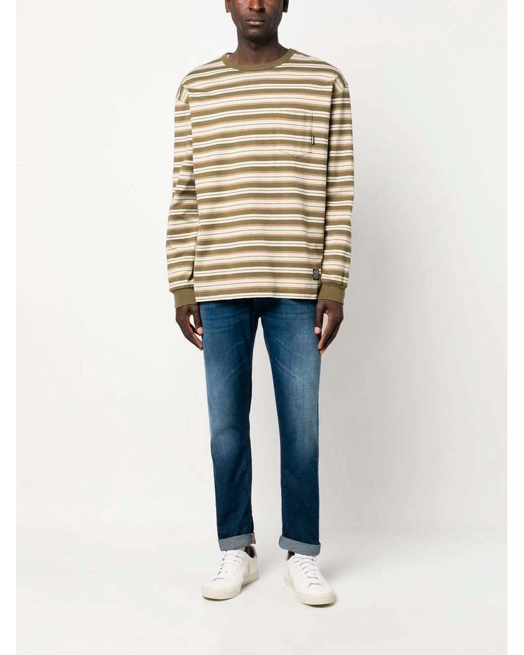 Dondup Blue Icon Straight-Leg Jeans for men