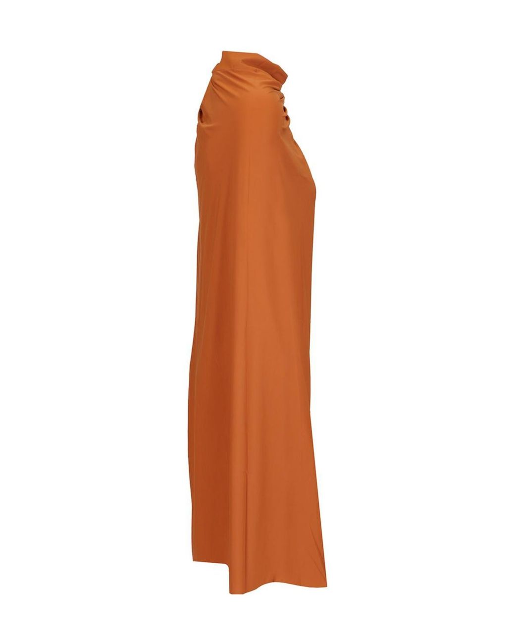 Amazuìn Orange Milla Raw-Cut Skirt