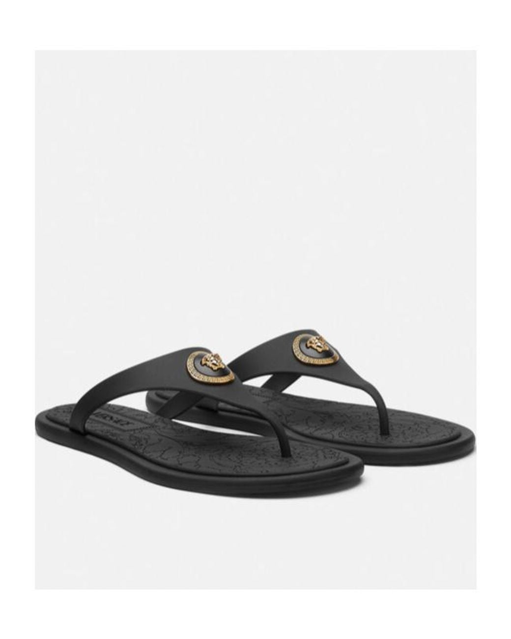 Versace Brown Casual Flat Shoes