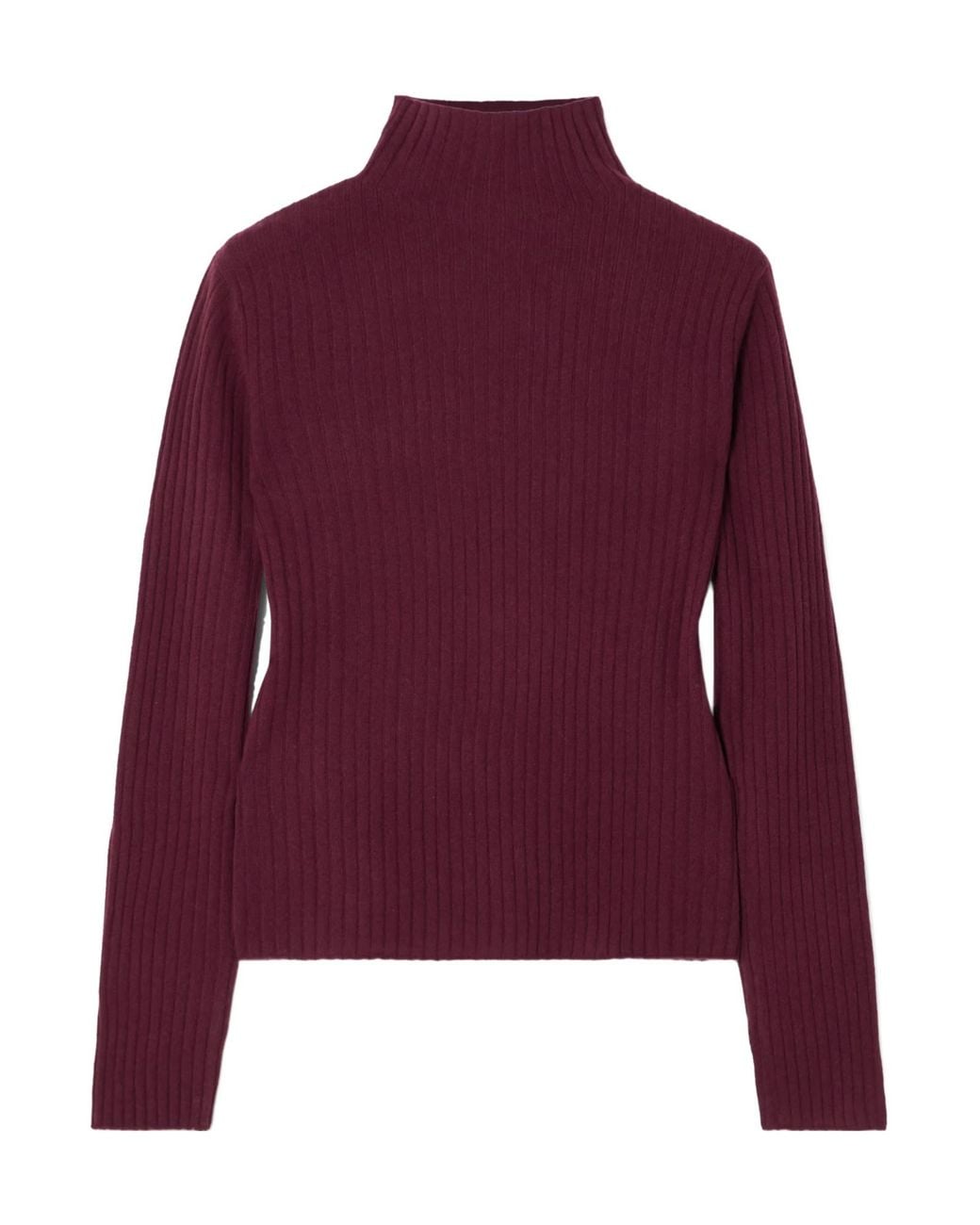 arch4 Purple Logo Turtleneck Sweater