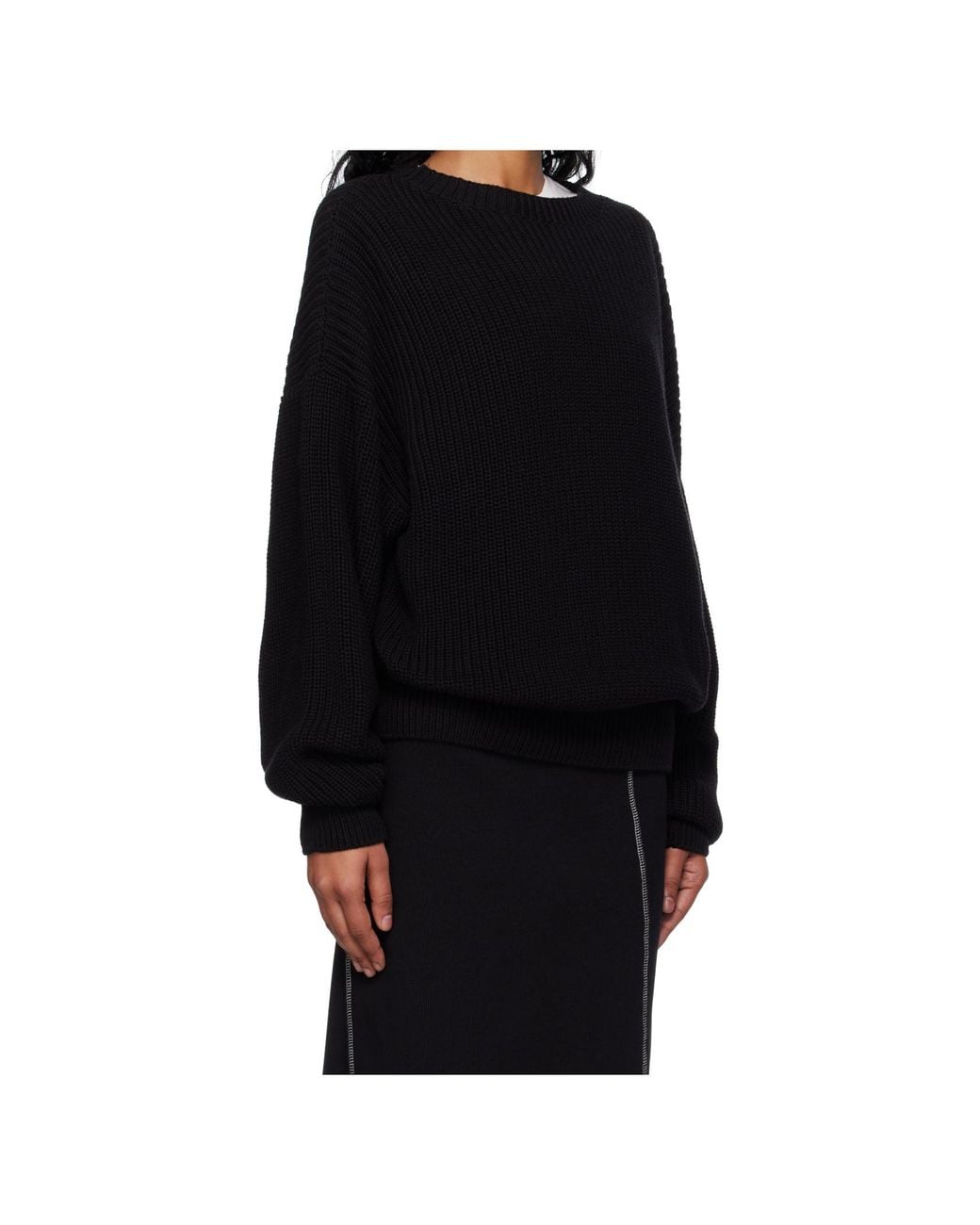 Baserange Black Mea Sweater