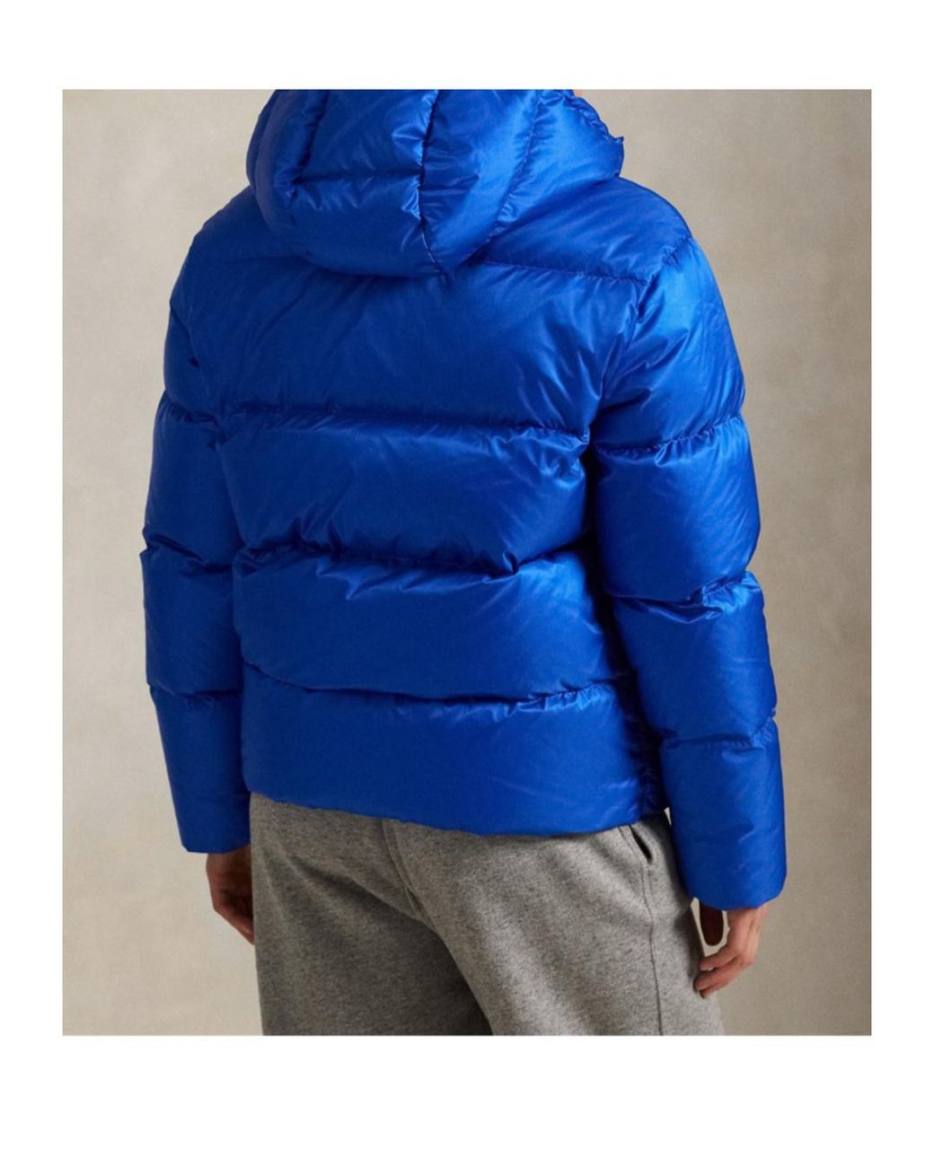 Polo Ralph Lauren Blue Carly Puffer Jacket