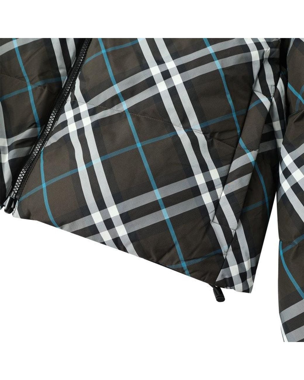 Burberry Multicolor Reversible Checked Puffer Jacket