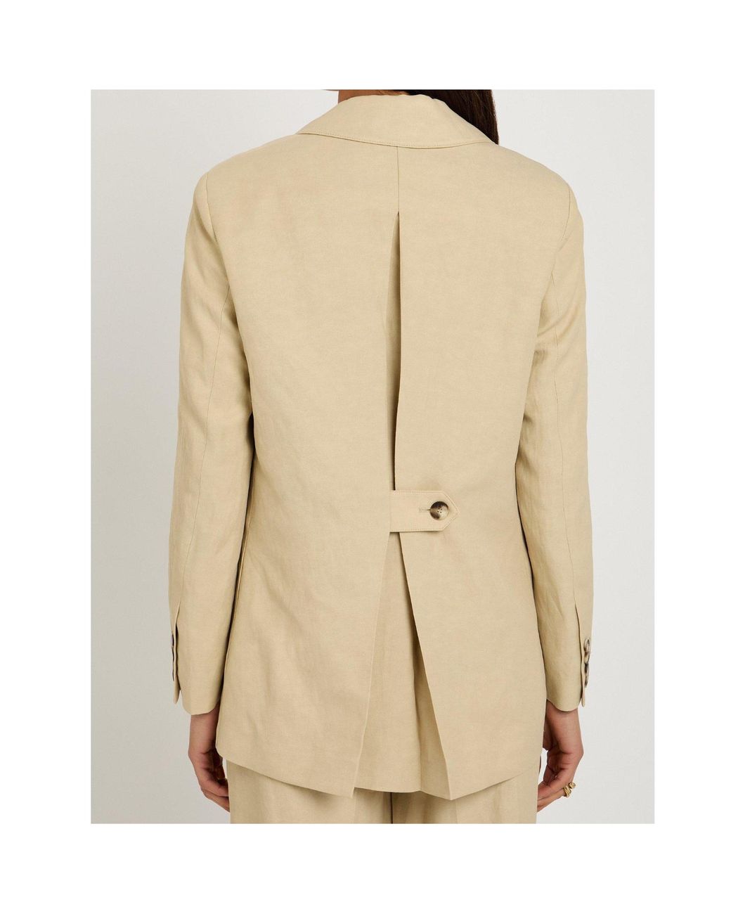 Joseph Natural Notched Lapel Blazer
