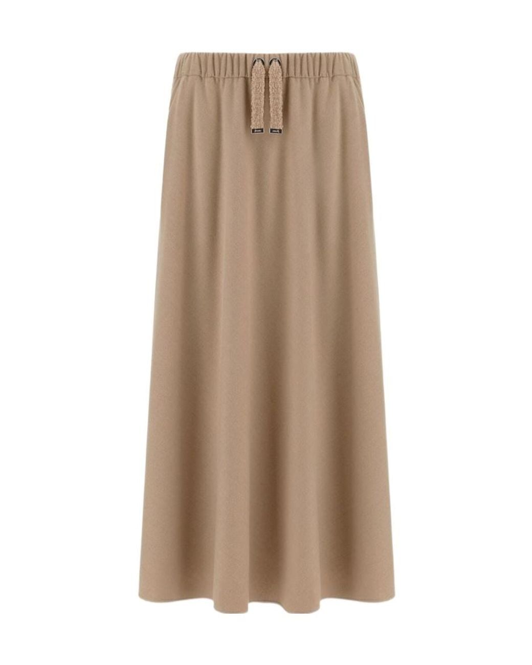 Herno Natural Resort Flannel Skirt