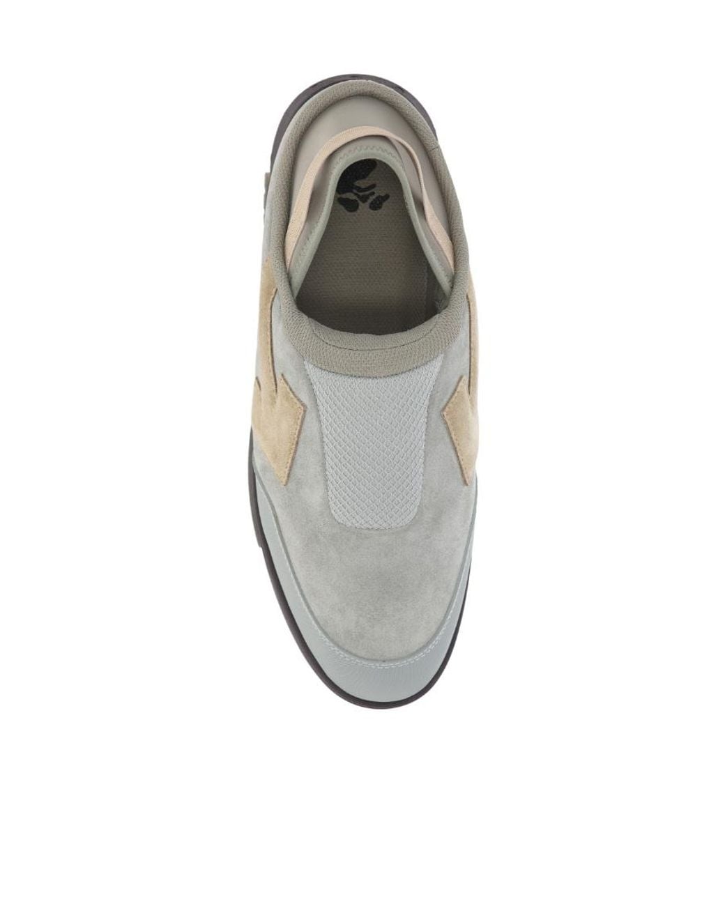 Off-White c/o Virgil Abloh Gray Out Of Office Slip-On Sneakers for men