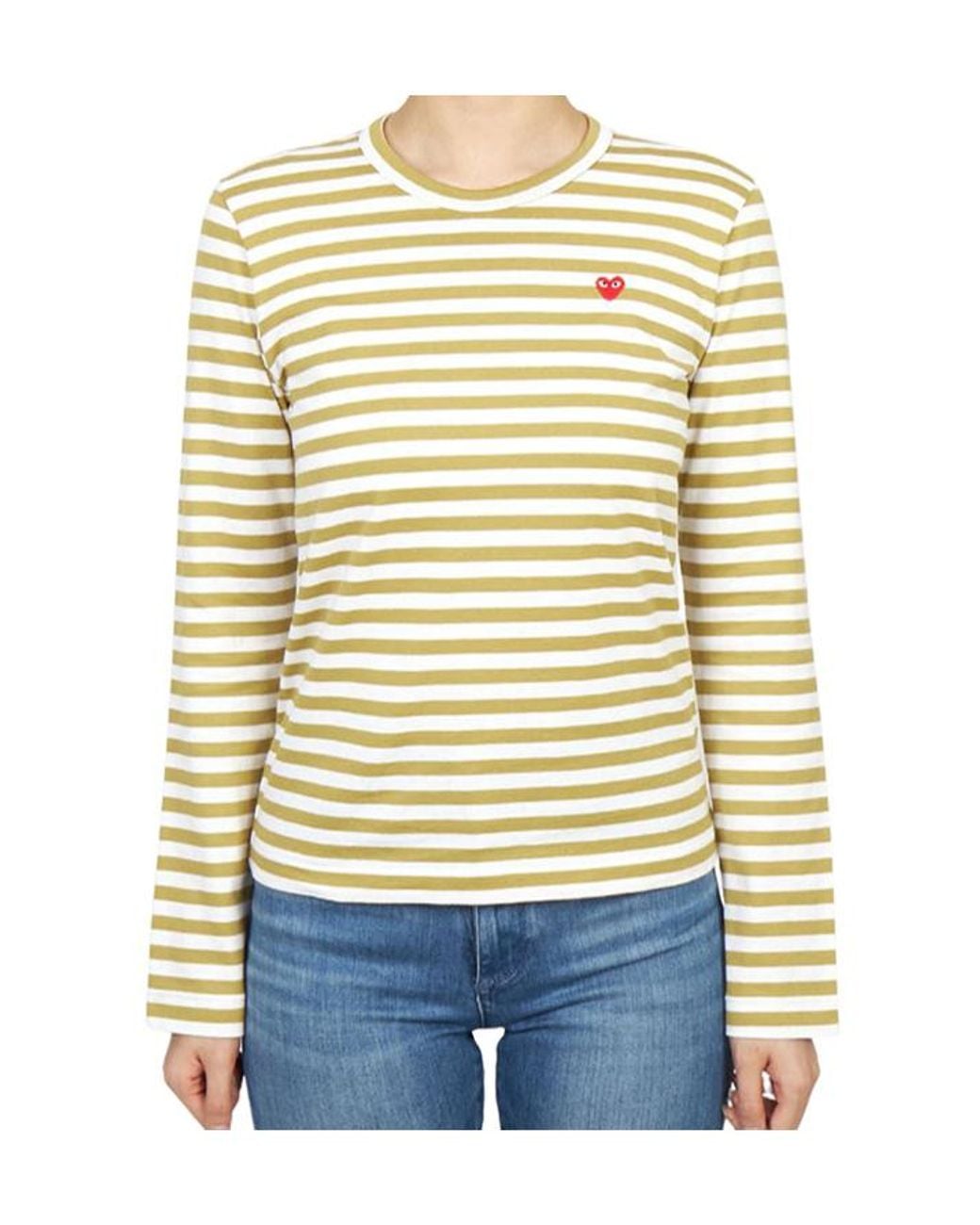 Comme des Garçons Gray Long-Sleeved T-Shirt