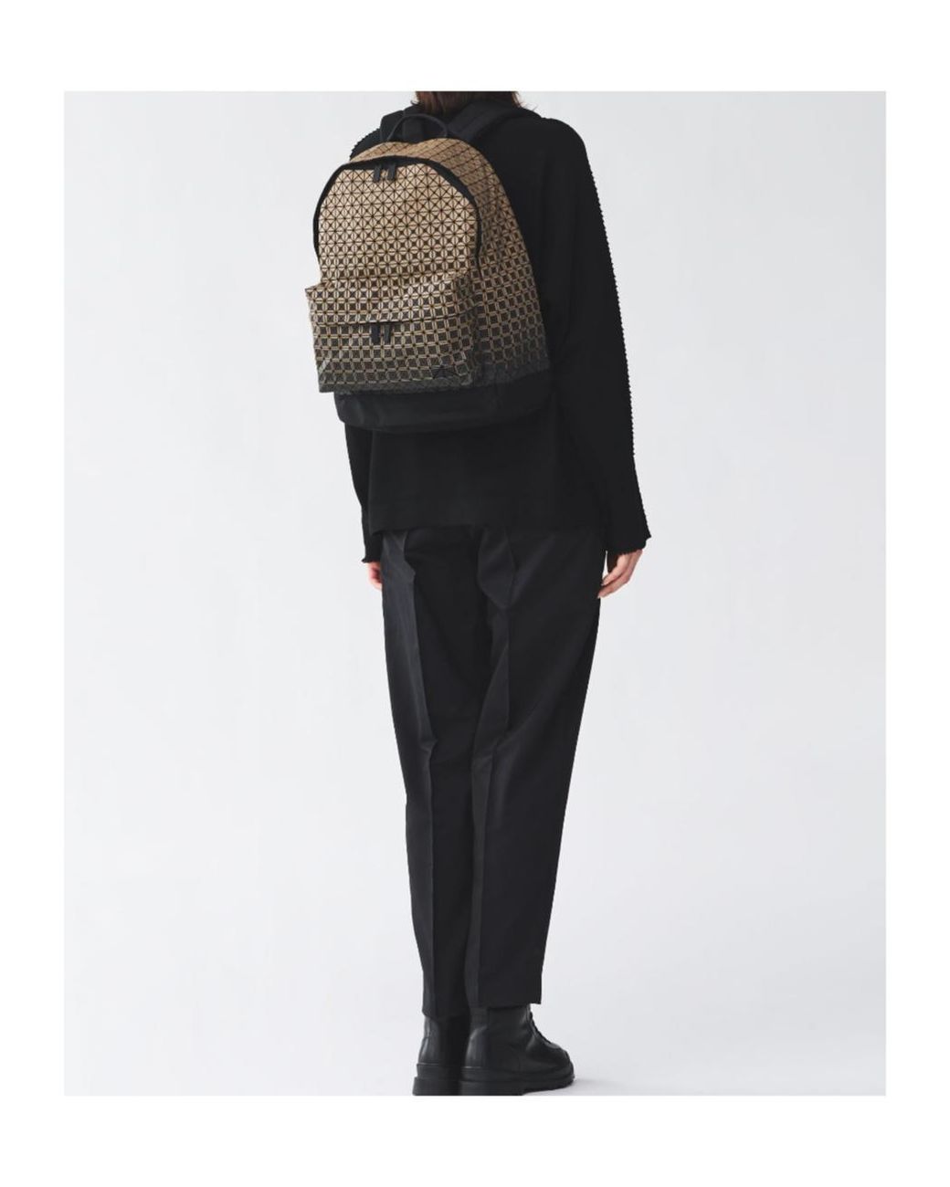 Issey Miyake Gray Daypack Gradual Backpack for men