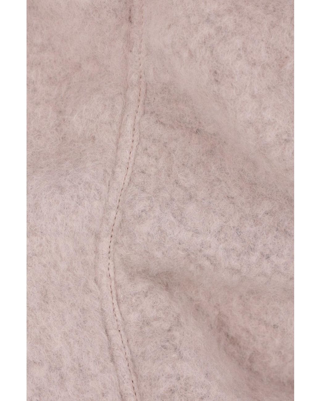 Rick Owens Natural 'secchia Cropped Flight' Bomber Jacket